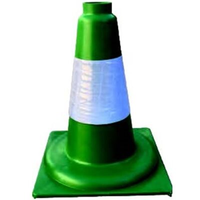 Cono Polipropileno Verde 30 cm.