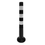 Bolardo Flexible Poliuretano Negro de Ø8cm.