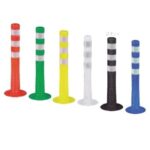 Bolardo Flexible PVC Blanco de Ø8cm