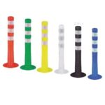 Bolardo Flexible PVC Rojo de Ø8cm