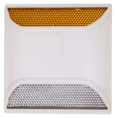 Captafaro Cuadrado Blanco-Ámbar 2 Caras.