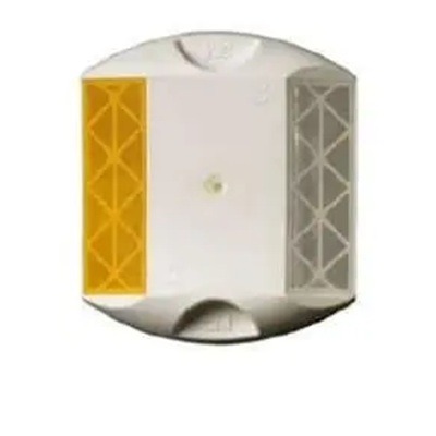 Captafaros de Suelo Blanco-Amarillo Adhesivo 3M