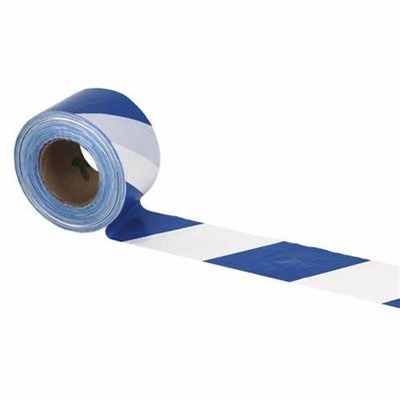 Cinta Balizar Azul/Blanco de 10cmx200m