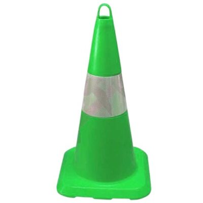 Cono 54cm Verde PVC Blando
