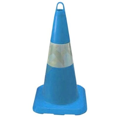Cono 54cm Azul PVC Blando