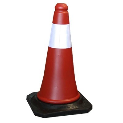 Cono Rojo Polietileno 50cm 2 Piezas.