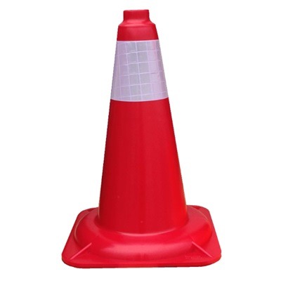 Cono Rojo Polipropileno 45cm.