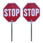 Paleta Señalización PVC STOP-STOP.