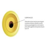 Bolardo Polietileno 120x430mm Amarillo