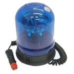 Rotativo Halógeno 12V Azul.