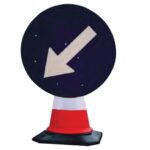 Señal Circular 60cm Plástico para Conos ECO