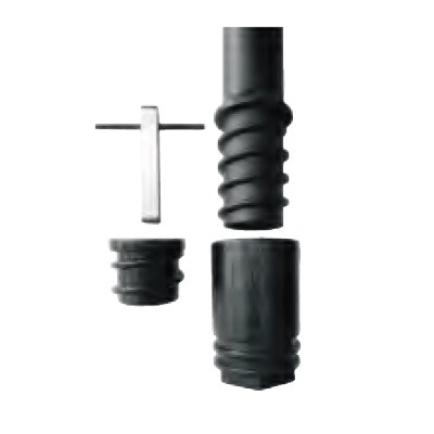 Sistema Extraible para Bolardo Empotrable PVC