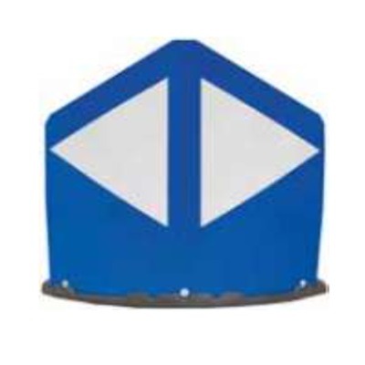 Baliza Divergente N-120 Azul.
