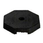 Base Caucho Poste Ø60mm.