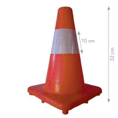 Cono PVC Blando 32 cm.