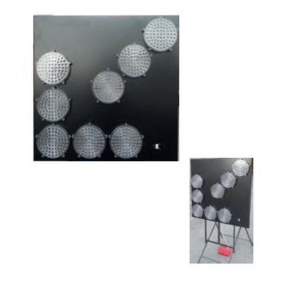 Panel Direccional Luminoso 90x90cm.