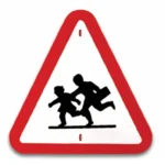señales trafico - peligro niños