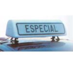 Cartel Avisador Especial V21 sin Luz.