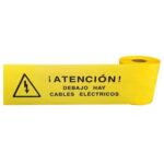 Cinta Cables Eléctricos Señalización Subterránea.