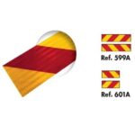 Placa Transporte Pesado 565x130mm V-7.