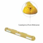 Separador Carril Amarillo 100x15x5cm
