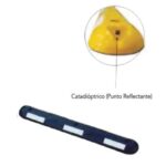 Separador Carril Negro 100x15x5cm