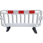 Valla Plástico Blanca Gate Barrier 2x1m